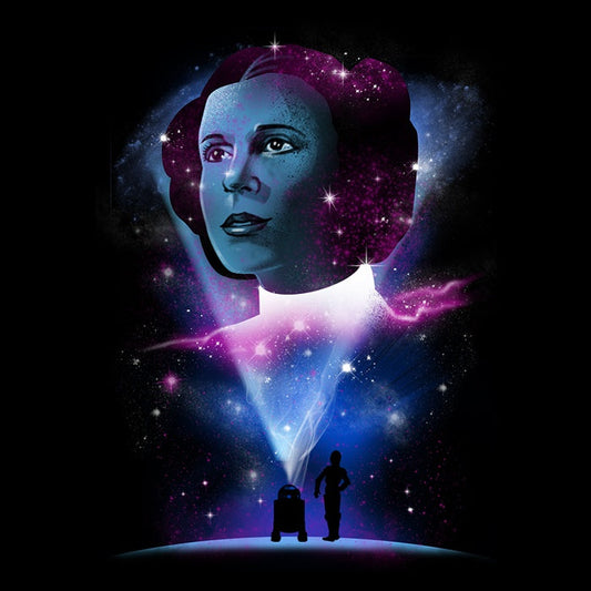 Galactic Princess - Fleece Blanket