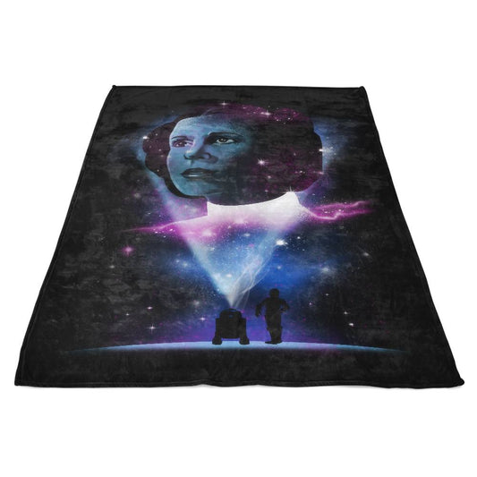 Galactic Princess - Fleece Blanket