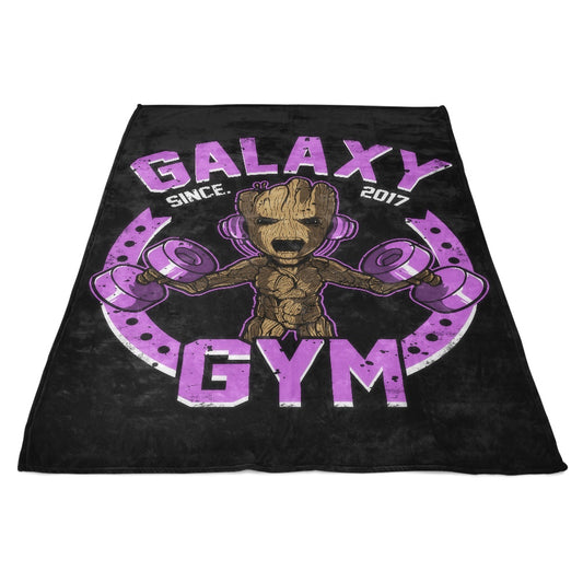 Galaxy Gym - Fleece Blanket