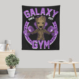 Galaxy Gym - Wall Tapestry