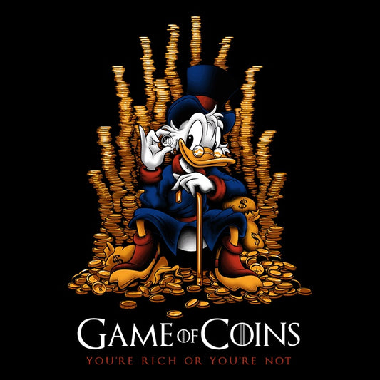 Game of Coins - Fleece Blanket