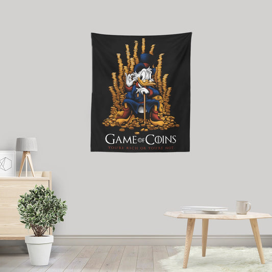 Game of Coins - Wall Tapestry