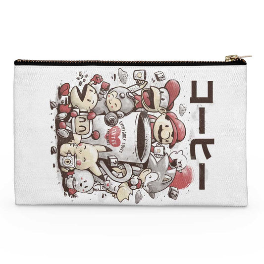 Games and Coffee - Accessory Pouch