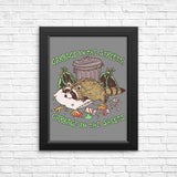 Garbage in the Sheets - Posters & Prints