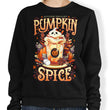 Ghostly Pumpkin Spice - Sweatshirt