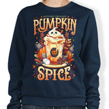 Ghostly Pumpkin Spice - Sweatshirt