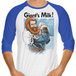 Giant's Milk - 3/4 Sleeve Raglan T-Shirt