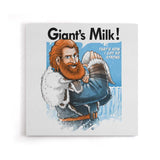 Giant's Milk - Canvas Print