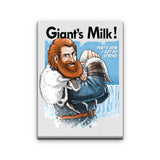 Giant's Milk - Canvas Print