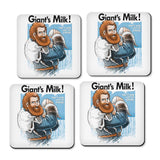 Giant's Milk - Coasters