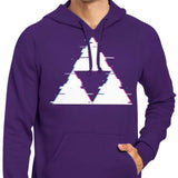 Glitch Triforce - Hoodie