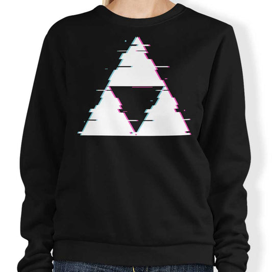 Glitch Triforce - Sweatshirt