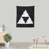 Glitch Triforce - Wall Tapestry