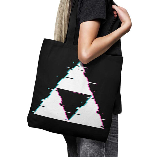 Glitch Triforce - Tote Bag