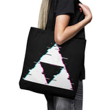 Glitch Triforce - Tote Bag