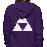 Glitch Triforce - Hoodie