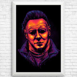 Glowing Slasher - Posters & Prints