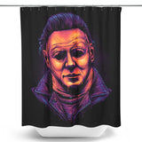 Glowing Slasher - Shower Curtain