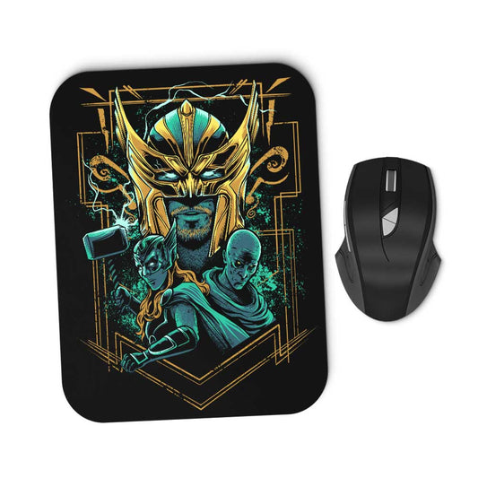 Glowing Thunder - Mousepad