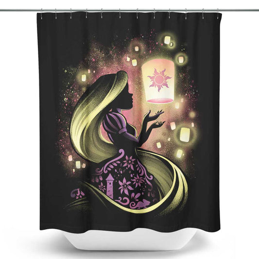 Go Live Your Dreams - Shower Curtain