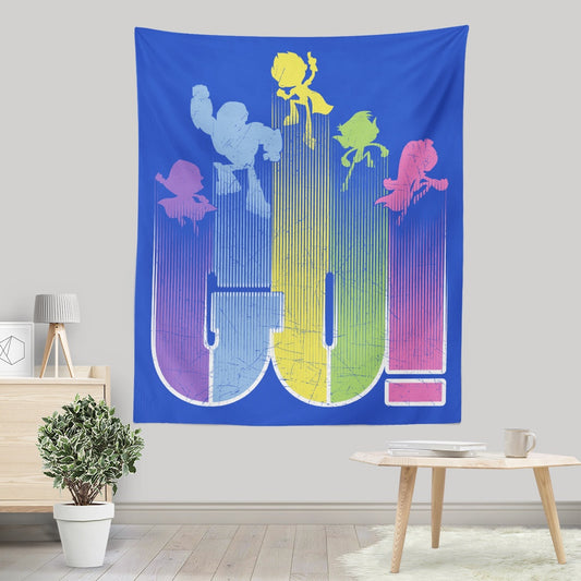 Go Retro - Wall Tapestry