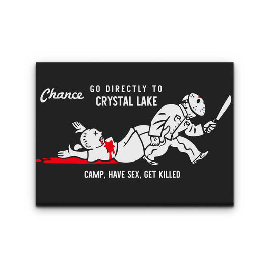 Go to Camp - Canvas Print