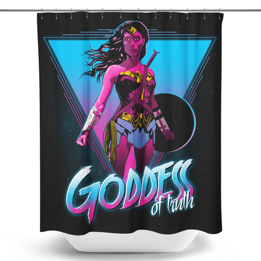 Goddess of Truth - Shower Curtain