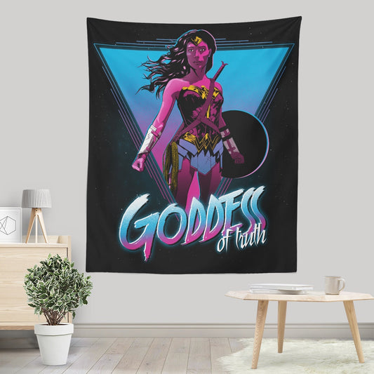 Goddess of Truth - Wall Tapestry