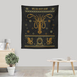 Golden Kraken Sweater - Wall Tapestry