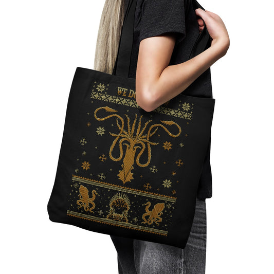 Golden Kraken Sweater - Tote Bag