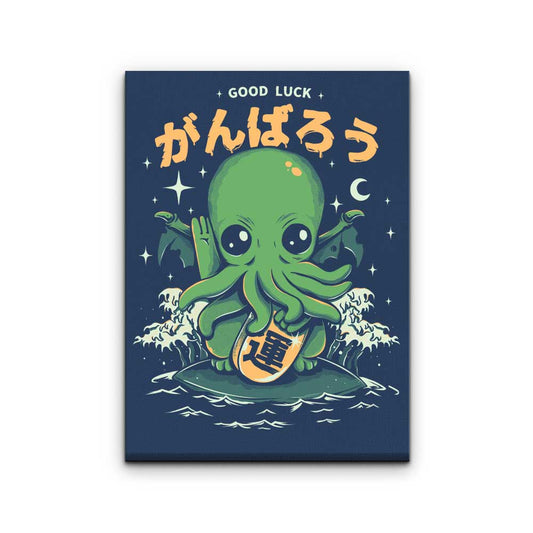 Good Luck, Cthulhu - Canvas Print