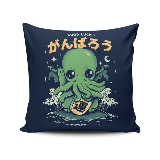 Good Luck, Cthulhu - Throw Pillow