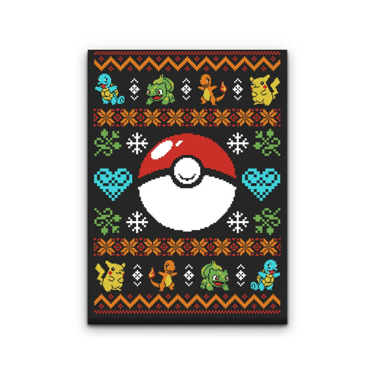 Gotta Stitch 'em All - Canvas Print