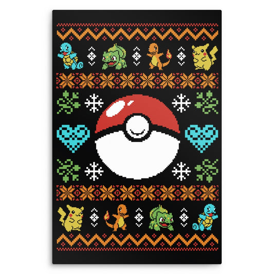 Gotta Stitch 'em All - Metal Print