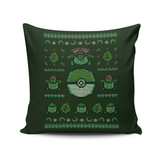 Grass Trainer Sweater - Throw Pillow