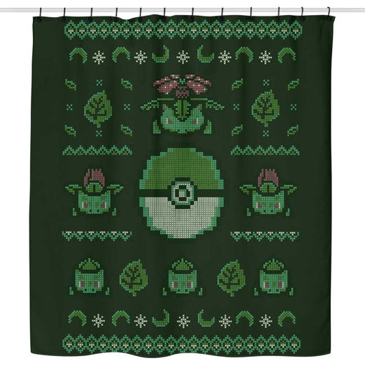 Grass Trainer Sweater - Shower Curtain