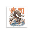 Great Sushi Dragon - Metal Print