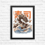 Great Sushi Dragon - Posters & Prints