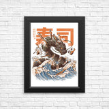 Great Sushi Dragon - Posters & Prints