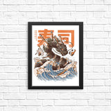 Great Sushi Dragon - Posters & Prints