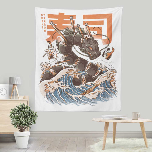 Great Sushi Dragon - Wall Tapestry