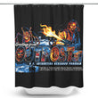 Greetings from Outpost 31 - Shower Curtain