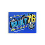 Greetings from West Virginia - Metal Print