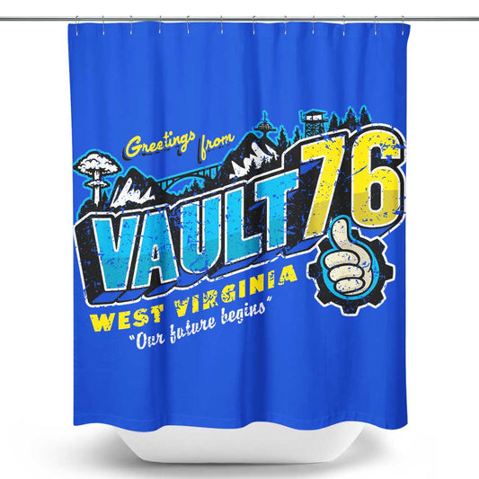 Greetings from West Virginia - Shower Curtain