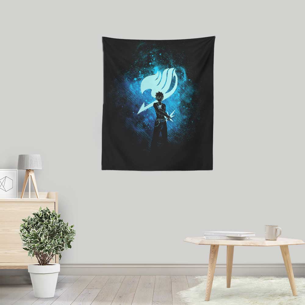 Grey Art - Wall Tapestry