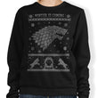 Grey Wolf Sweater - Sweatshirt