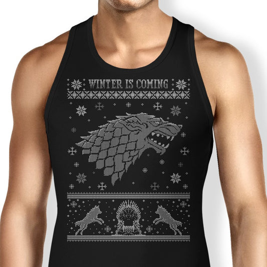 Grey Wolf Sweater - Tank Top