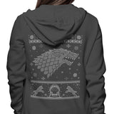 Grey Wolf Sweater - Hoodie