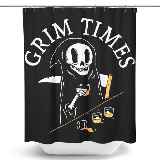 Grim Times - Shower Curtain