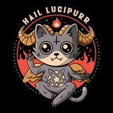 Hail Lucipurr - Throw Pillow